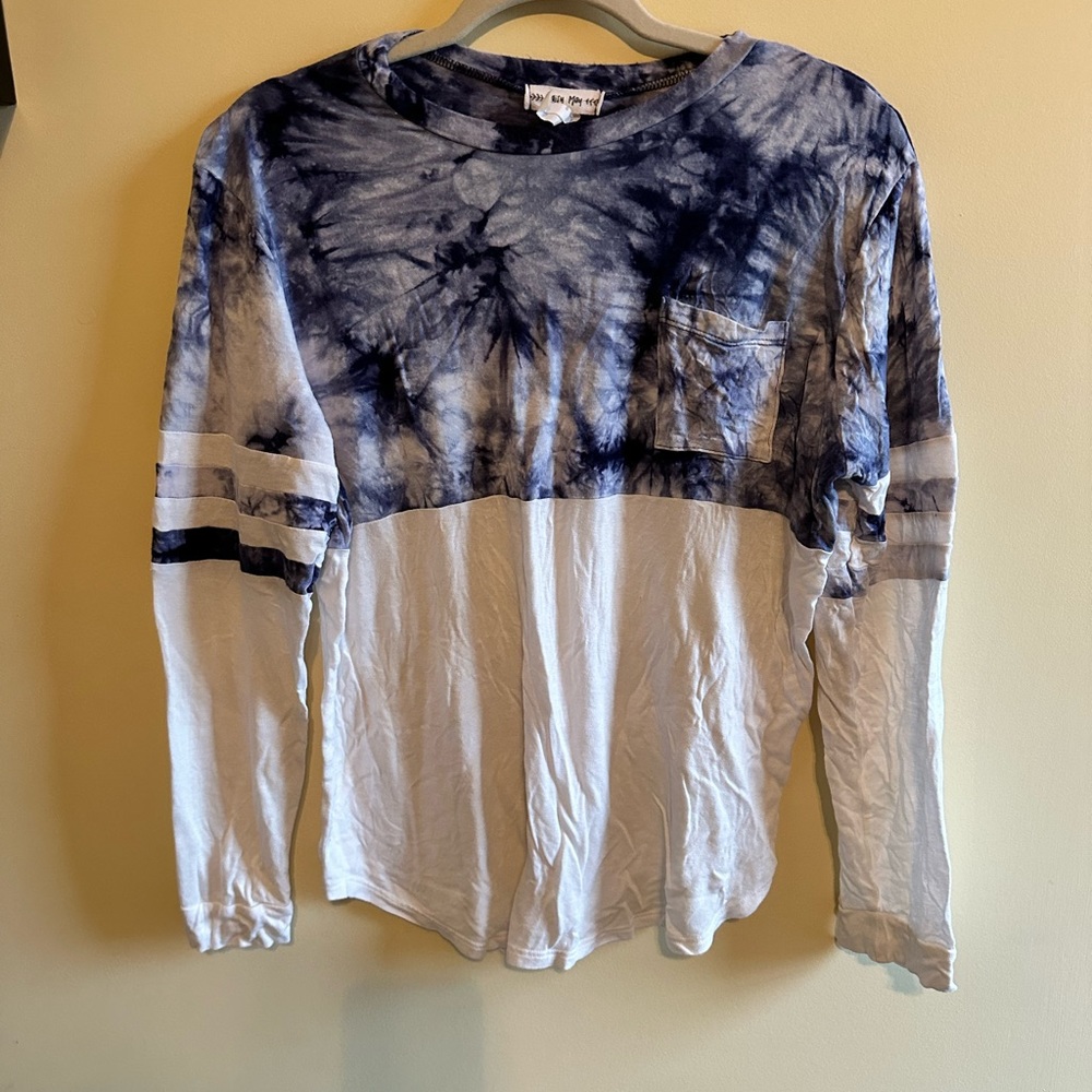 Tie Dye Daisy May Long Sleeve Shirt | Size M